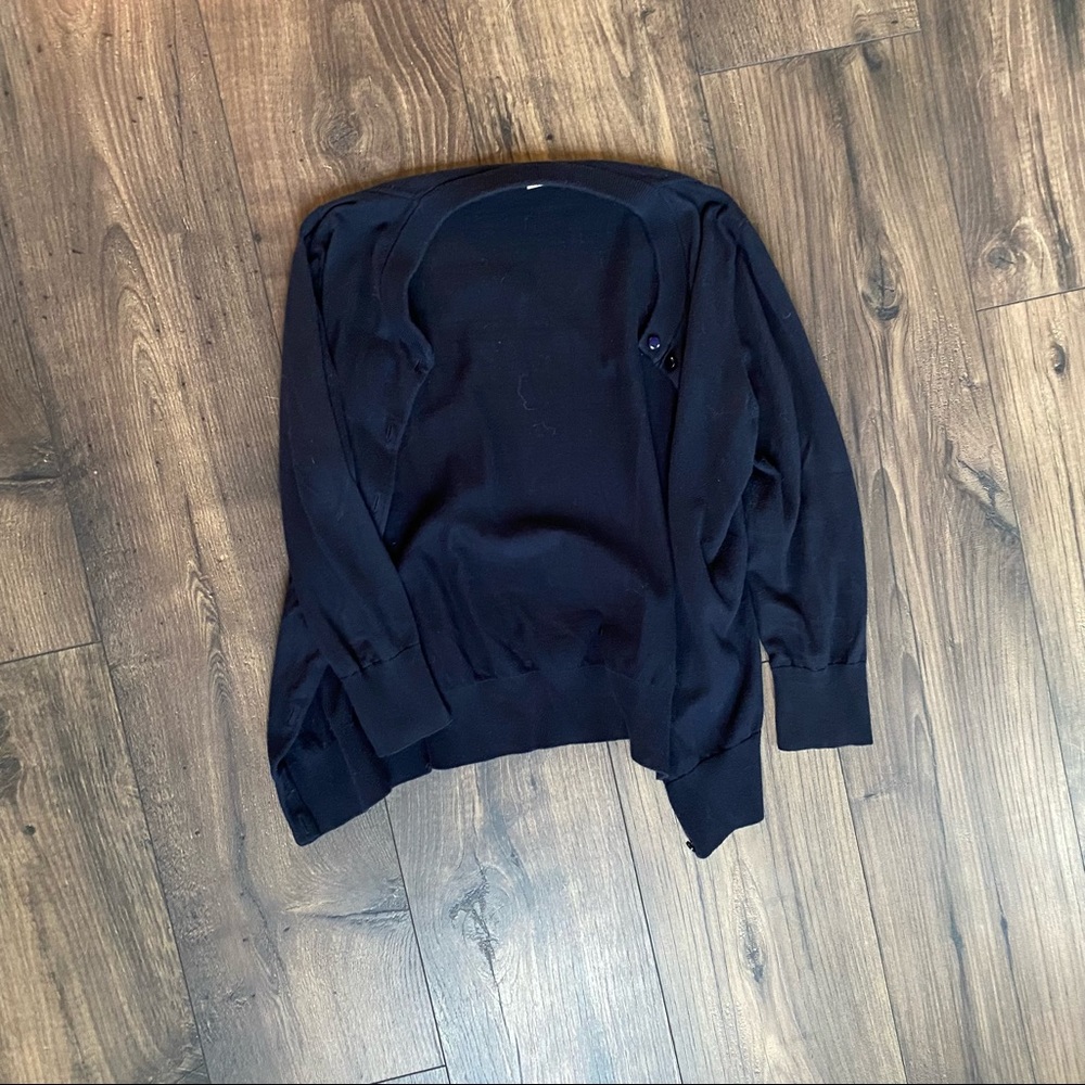 Navy Blue Cardigan J Crew
